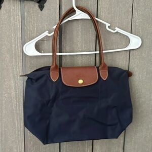 Longchamp navy tote